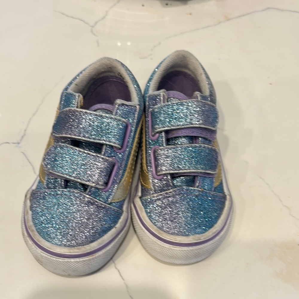 Vans Old Skool Glitter Sneakers 5.5
